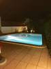 Villa Joseph pool night